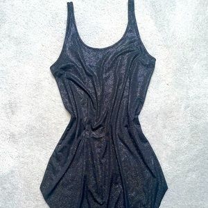 Black Shimmer Dress